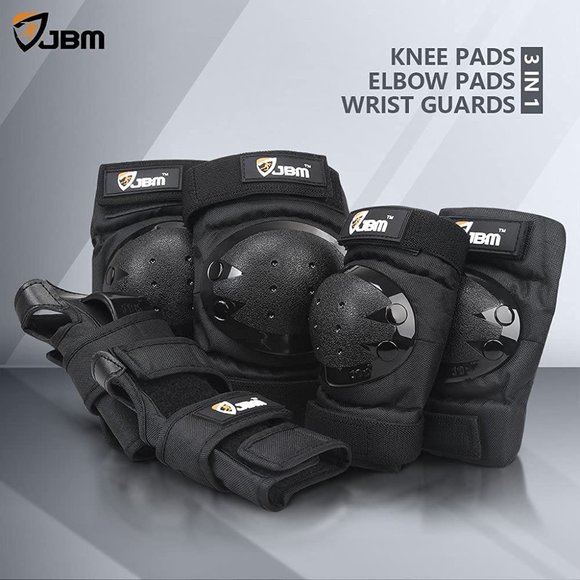 Kids/Youth Knee Pad Elbow Pads Guards Protective Gear Set For Roller Skates Cycling Bmx Bike Skateboard Inline Skatings Scooter Riding Sports - View #7